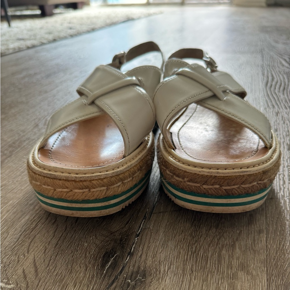 PRADA PLATFORM ESPADRILLES - EUR 40 - Picture 7 of 9